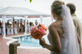 Destination wedding at El Avion, Costa Verde in Manuel Antonio, Costa Rica. Wedding Photography by John Williamson