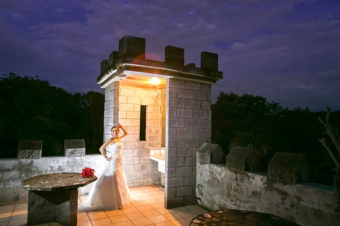 A Fairytale Castle Wedding Reception San Jose Costa Rica