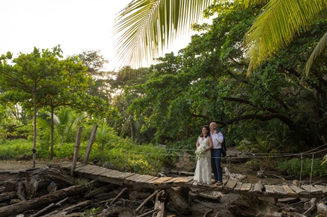Waterfall and Beach Elopement in Costa Rica by John Williamson Destination Wedding Photography in Costa Rica