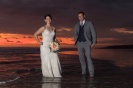 Sunset Beach Elopement photography in Costa Rica by John Williamson